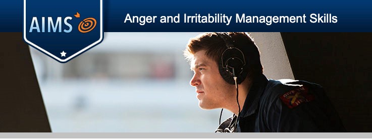 Anger and Irritability Management Skills (AIMS) banner