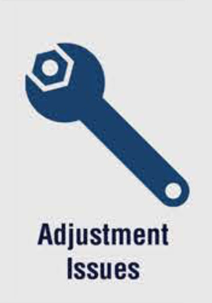Adjustment issues