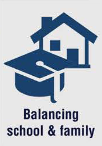 Balancing school and family