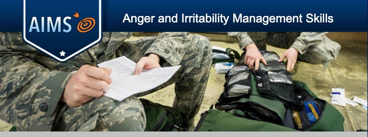 Anger and Irritability Management Skills (AIMS) banner