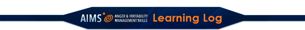 Aims Learning Log Logo