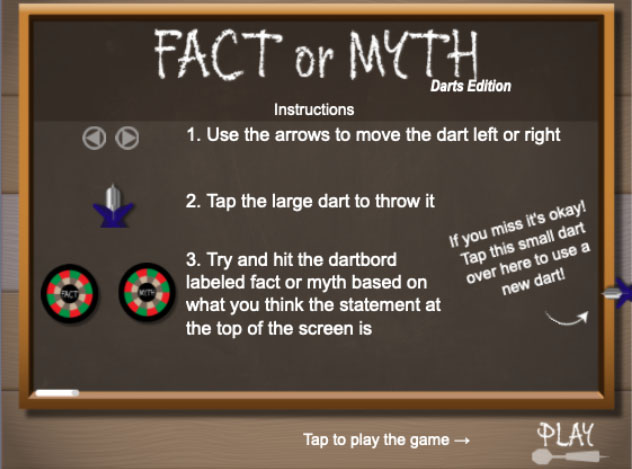 Fact or Myth game screenshot