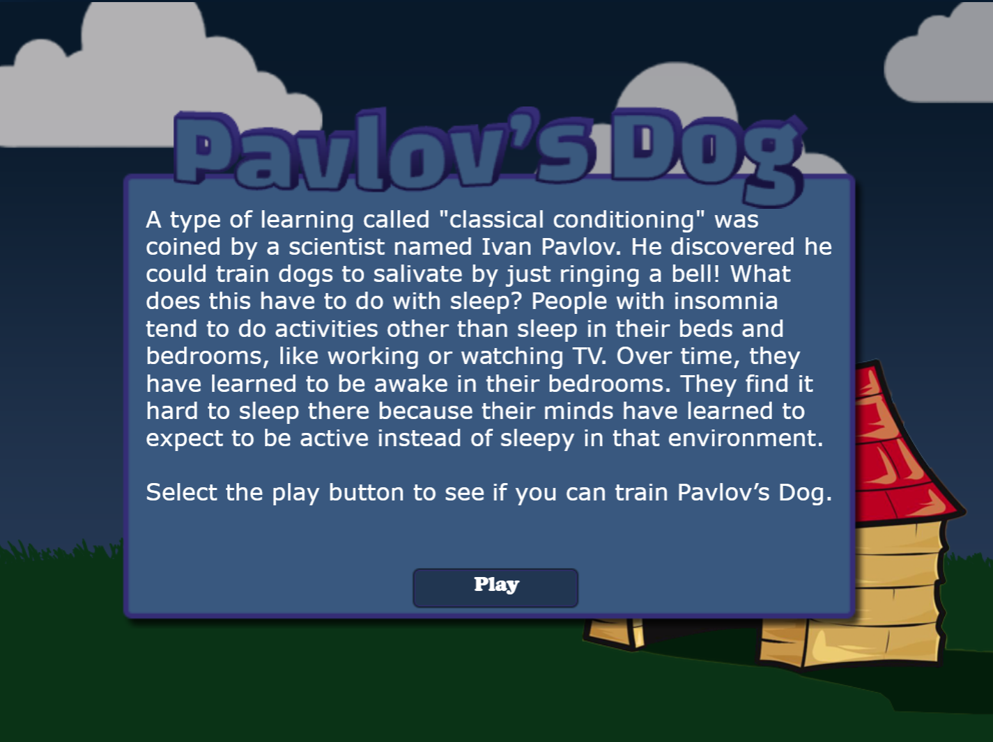 Pavlov's Dog screenshot