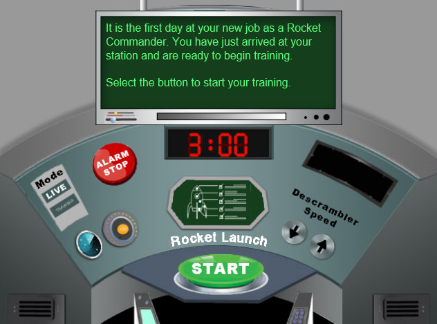 Rocket Commander - Stop and Slow Down game screenshot