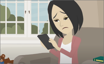 Screenshot of the Michelle Practices the Three Cs video