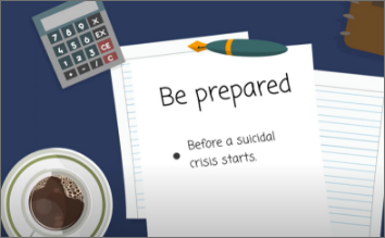 Screenshot of the Safety Plan video