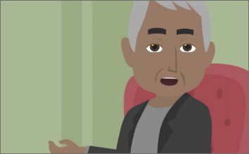 Screenshot of the David Plans for Potential Future Crisis video