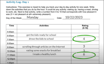 Screenshot of the Session 3 Practice Assignment 3 video