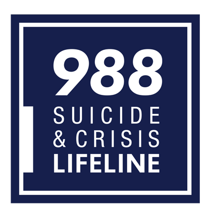 988 Suicide and crisis lifeline.