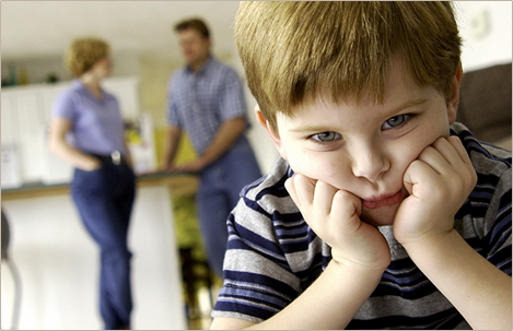 Child Ignoring parents