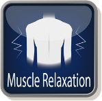 Muscle relaxation icon